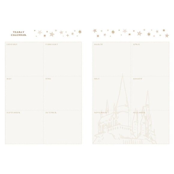 Harry Potter Welcome To Hogwarts Planner Notebook Collection -  3 Pack Set - Picture 11 of 14